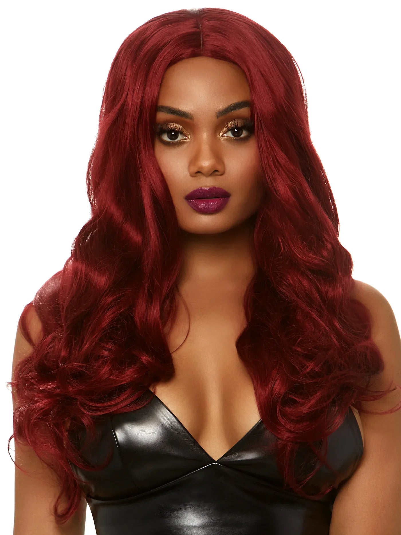 27" Long Wavy Roleplay Center Part Wig