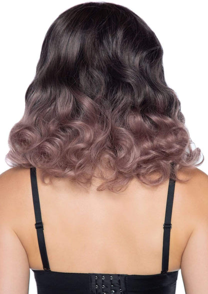 18" Curly Roleplay Ombre Long Bob Wig