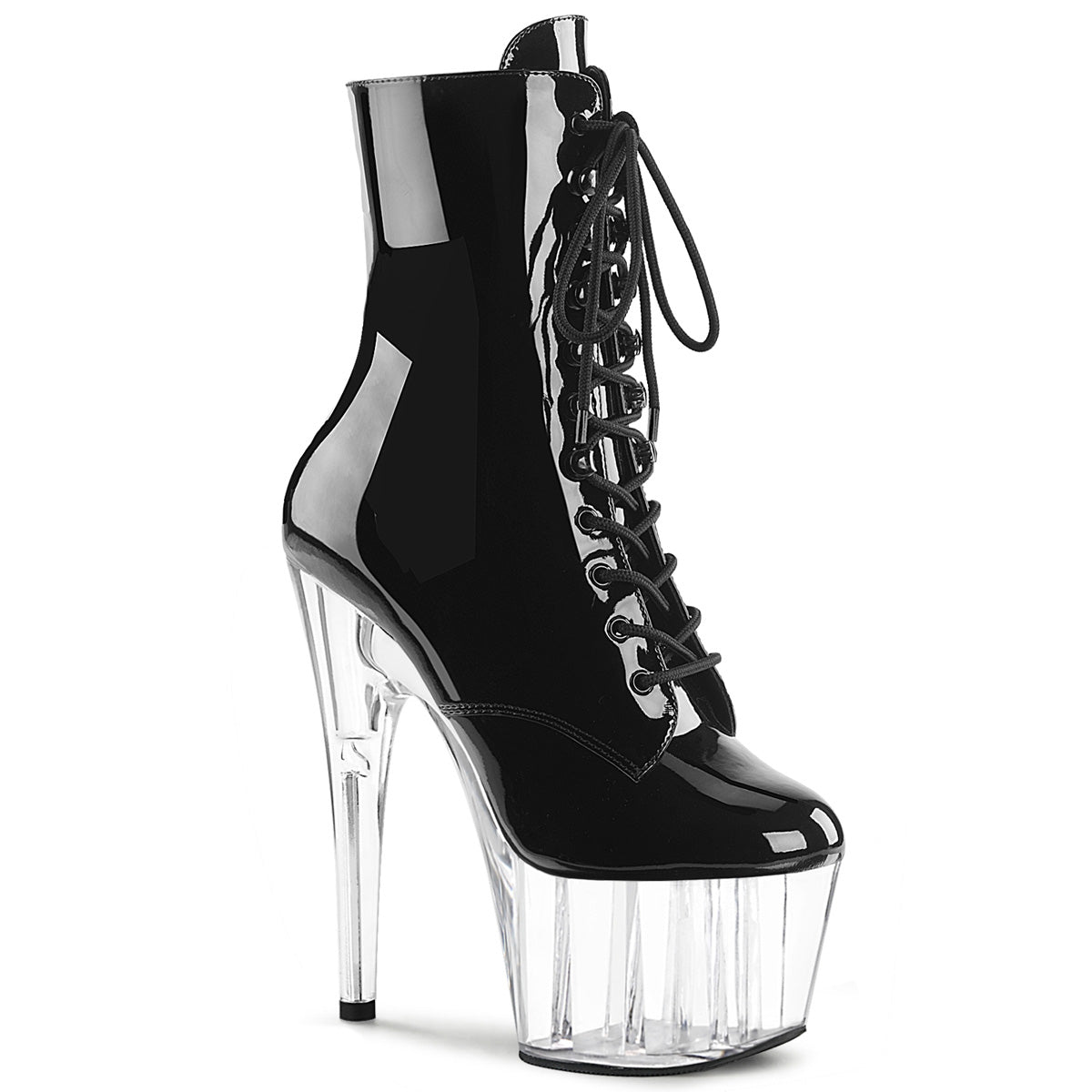 Pleaser Adore-1020 Lace-Up Platform Ankle Boot
