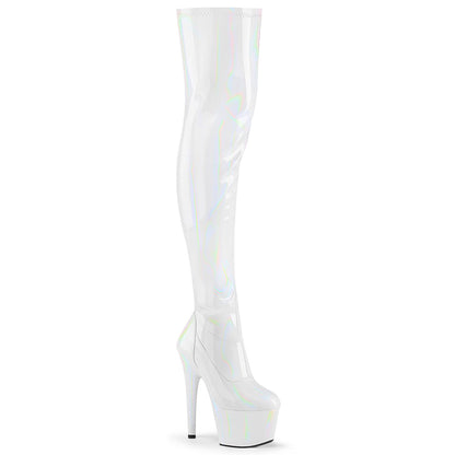 Pleaser Adore-3000HWR Stretch Thigh High Boot