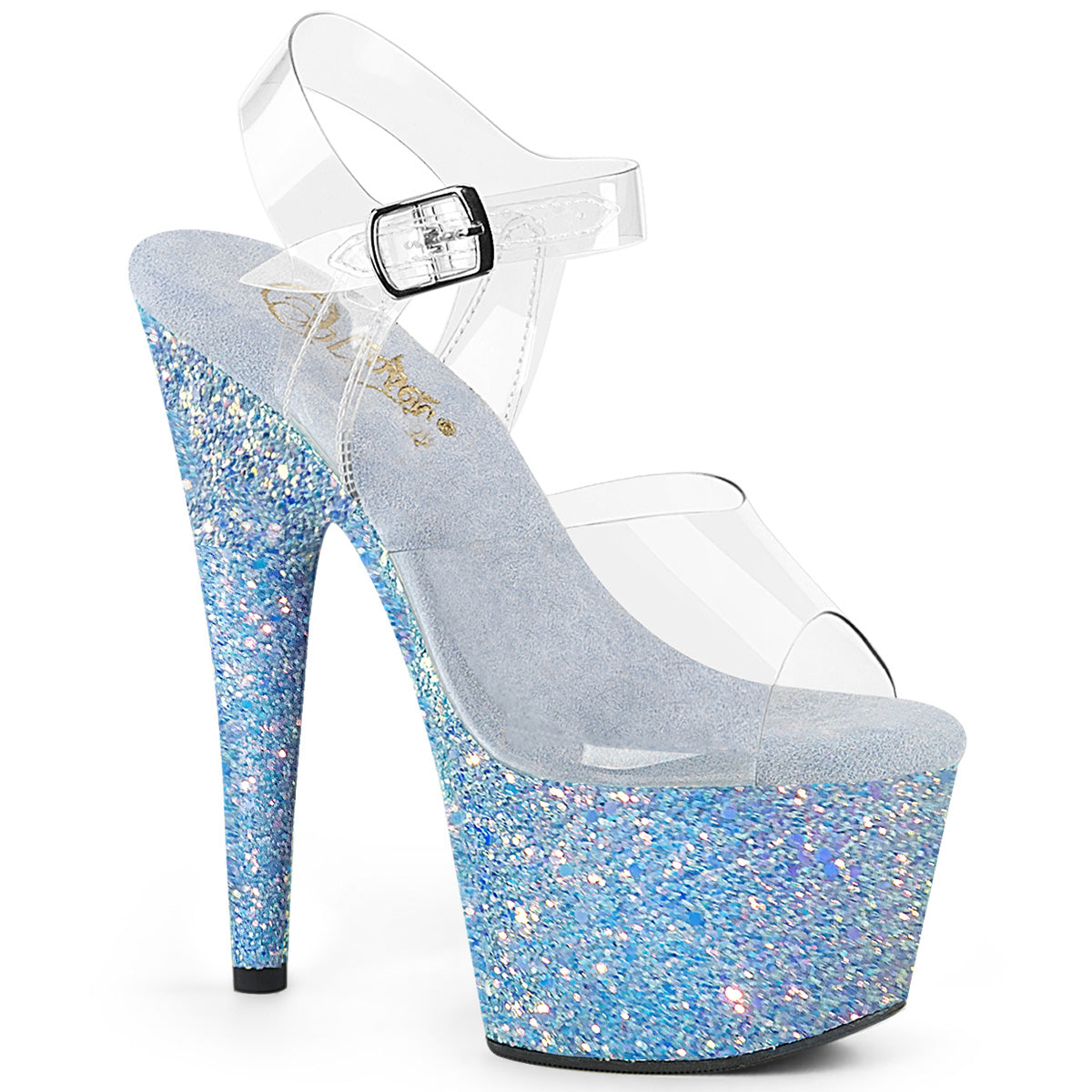 Pleaser Adore-708LG Stiletto Heel Ankle Strap Sandal