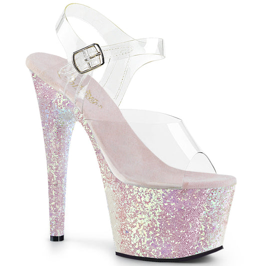 Pleaser Adore-708LG Stiletto Heel Ankle Strap Sandal