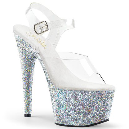 Pleaser Adore-708LG Stiletto Heel Ankle Strap Sandal
