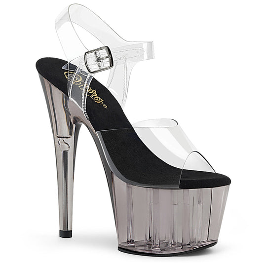Pleaser Adore-708T Tinted Platform Ankle Strap Sandal