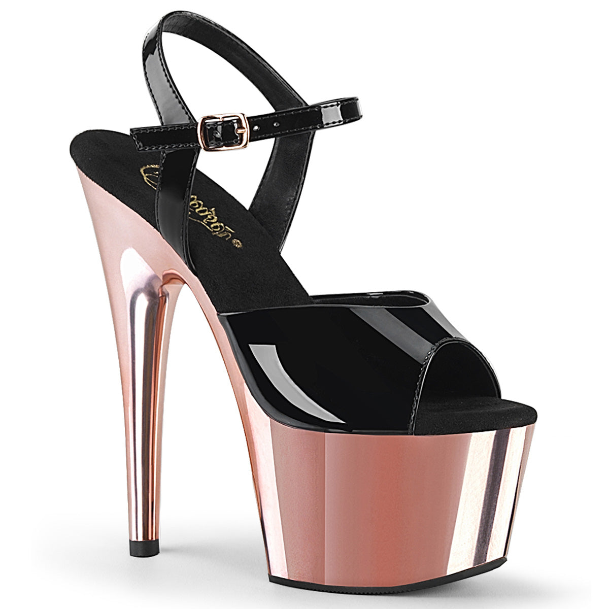 Pleaser Adore-709 Platform Ankle Strap Exotic Dancer Shoe In 10 Colors