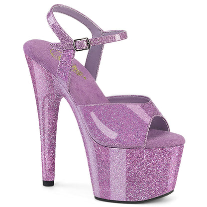 Pleaser Adore-709GP Glittery Ankle Strap  Shoe