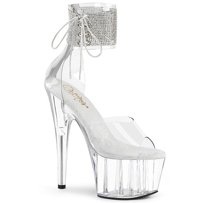 Pleaser Adore-724RS Embellished Ankle Cuff Sandal