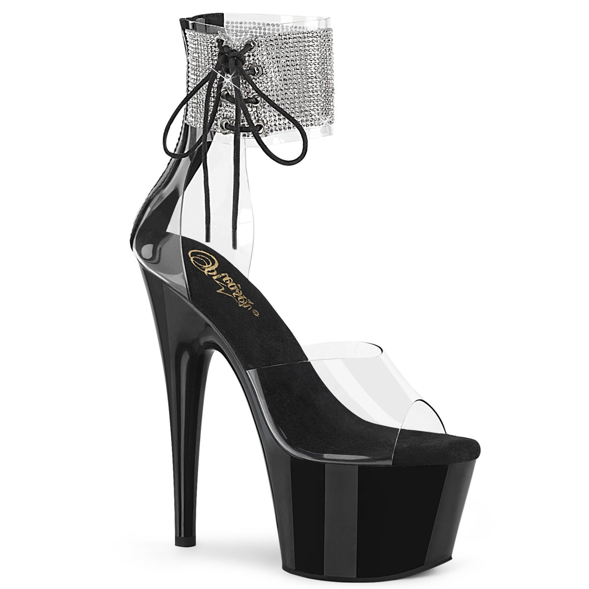 Pleaser Adore-724RS Embellished Ankle Cuff Sandal