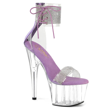 Pleaser Adore-727RS Embellished Ankle Cuff Sandal