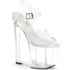 Pleaser Amaze-808 Ankle Strap Sandal W/Wedge Heel