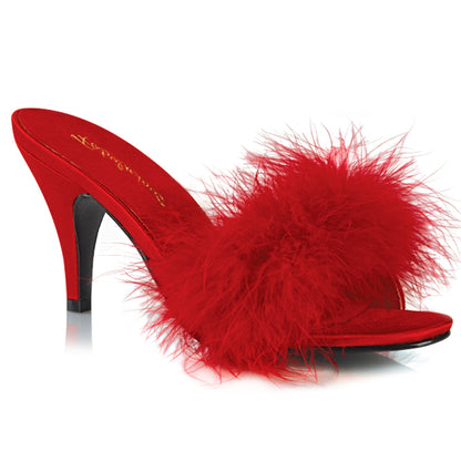 Pleaser Amour-03 Classic Marabou Slipper