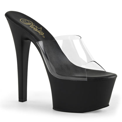 Pleaser Aspire-601 Vegan Friendly Platform Slide