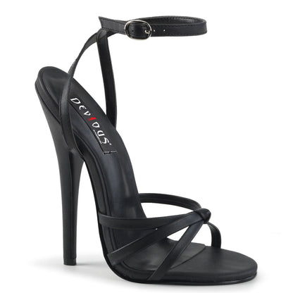 Pleaser Domina-108 Strappy Ankle Wrap Sandal