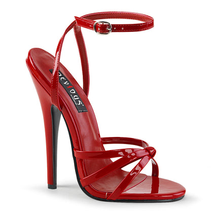 Pleaser Domina-108 Strappy Ankle Wrap Sandal