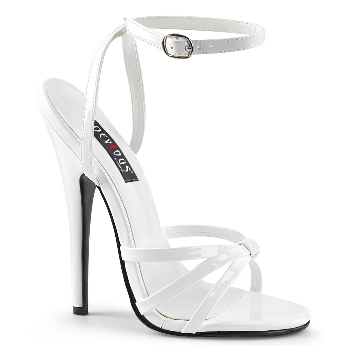 Pleaser Domina-108 Strappy Ankle Wrap Sandal