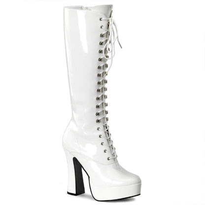Pleaser Electra-2020 Platform Knee High Boot