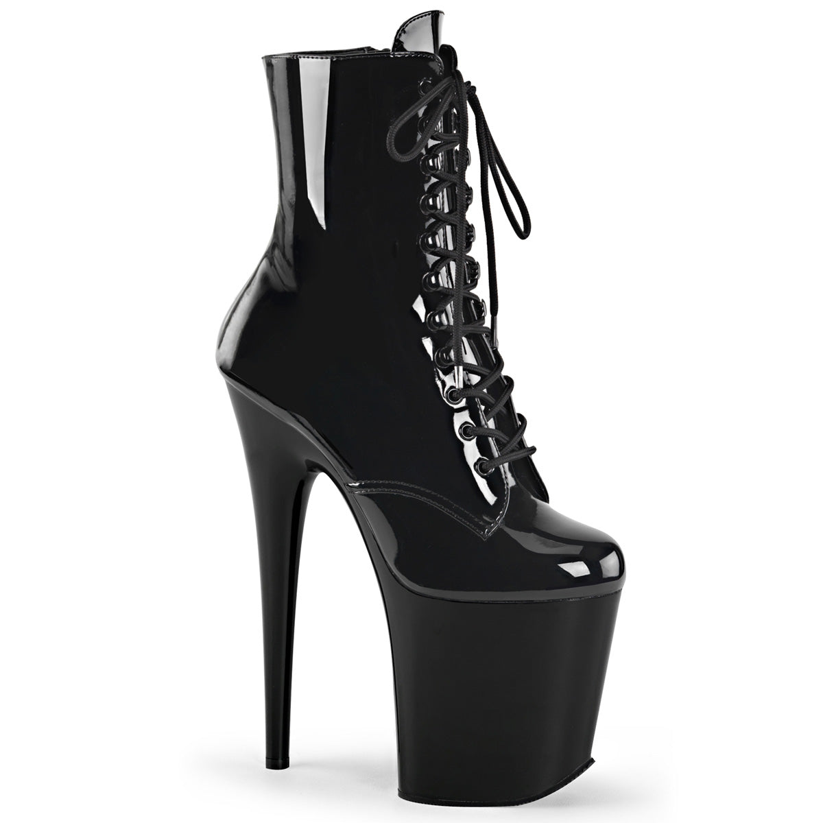 Pleaser Flamingo-1020 Lace Up Ankle Boot