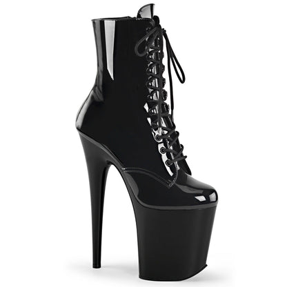 Pleaser Flamingo-1020 Lace Up Ankle Boot