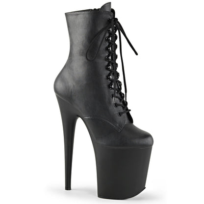 Pleaser Flamingo-1020-1 Lace-Up Front Ankle Boot