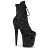 Pleaser Flamingo-1020WR Shimmering Fabric Ankle Boot