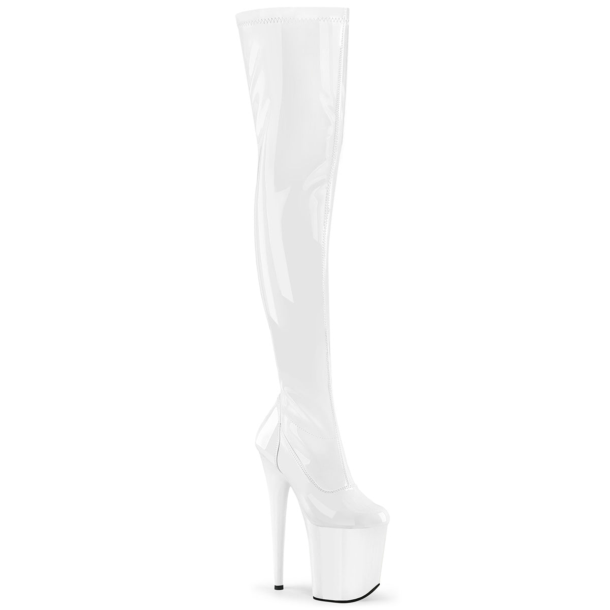 Pleaser Flamingo-3000 Thigh High Stripper Boot