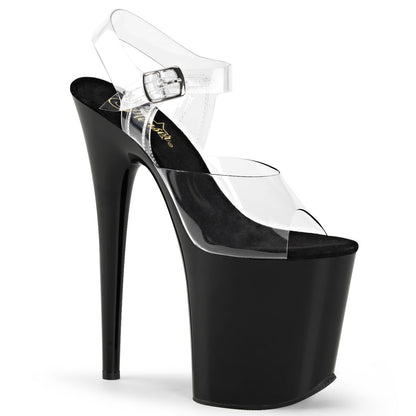 Pleaser Flamingo-808 Exotic Stripper Platform Ankle Strap Sandal