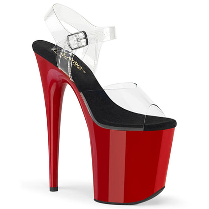 Pleaser Flamingo-808 Exotic Stripper Platform Ankle Strap Sandal