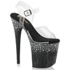 Pleaser Flamingo-808SPKL-02 Platform Ankle Strap Sandal