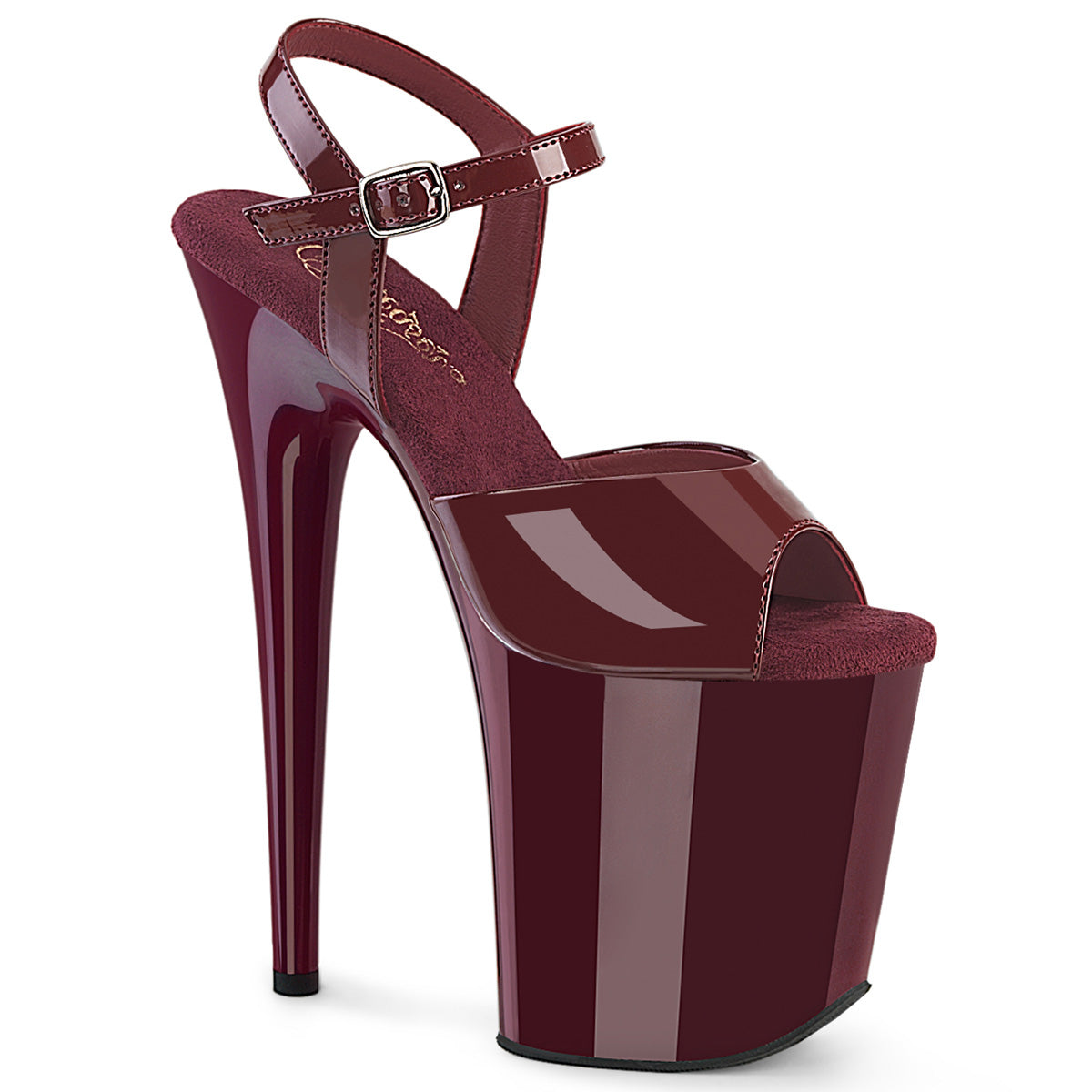 Pleaser Exotic Stripper Shoes Flamingo-809 Platform Ankle Strap Sandal