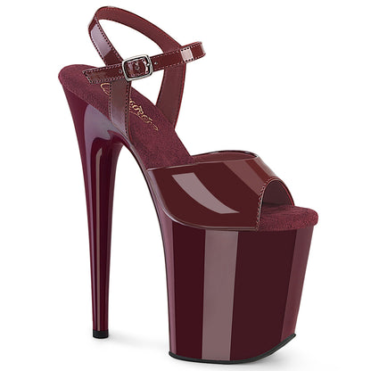 Pleaser Exotic Stripper Shoes Flamingo-809 Platform Ankle Strap Sandal