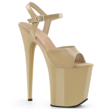 Pleaser Exotic Stripper Shoes Flamingo-809 Platform Ankle Strap Sandal