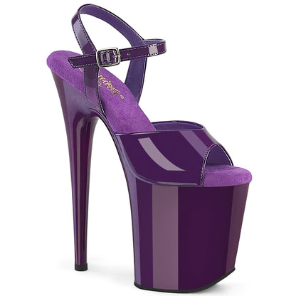 Pleaser Exotic Stripper Shoes Flamingo-809 Platform Ankle Strap Sandal