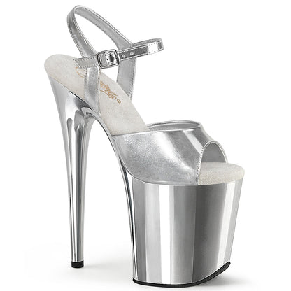 Pleaser Exotic Stripper Shoes Flamingo-809 Platform Ankle Strap Sandal