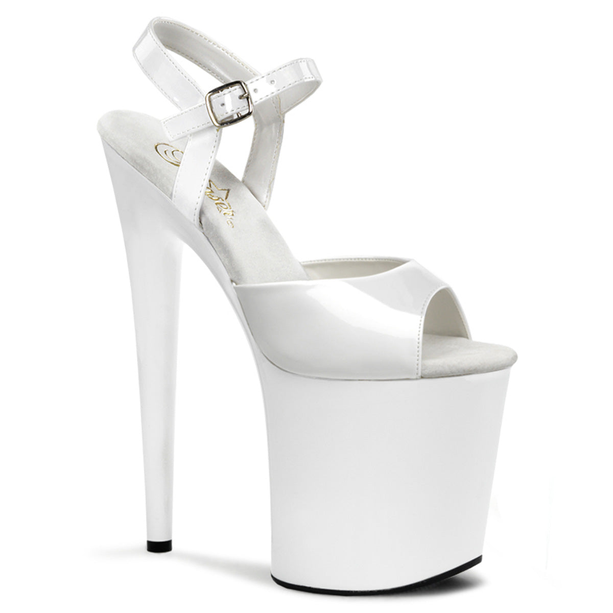 Pleaser Exotic Stripper Shoes Flamingo-809 Platform Ankle Strap Sandal