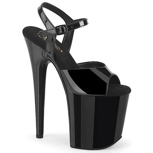 Pleaser Flamingo-809WR Platform Ankle Strap Sandal