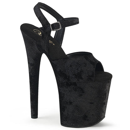 Pleaser Flamingo-809WR Flower Wrapped Ankle Strap Sandal