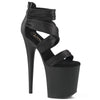 Pleaser Flamingo-820 Ruched Ankle Strap Sandal