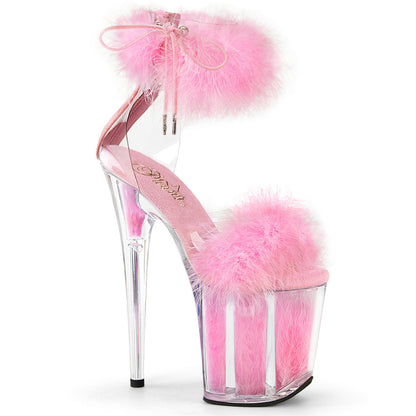 Pleaser Flamingo-824F Close Back Ankle Cuff Sandal