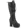 Demonia Gothika-108 Lace-Up Front Knee-High Boot