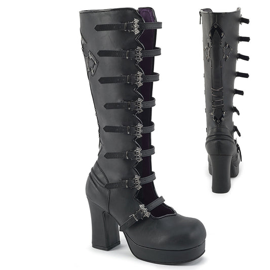 Demonia Gothika-160 Platform Knee High Boot
