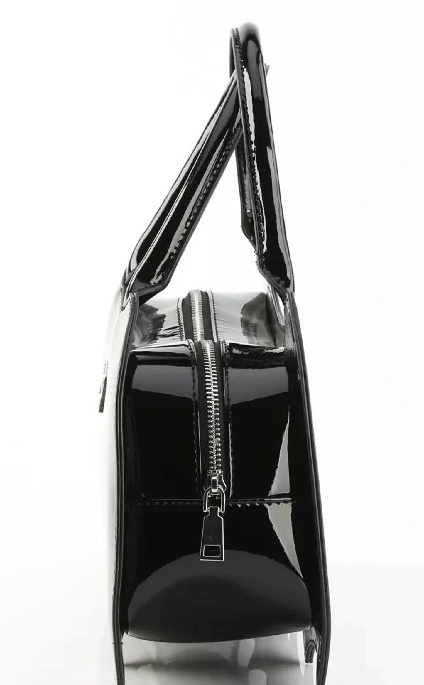 Demonia HB-115 Patent Bat Shaped Handbag