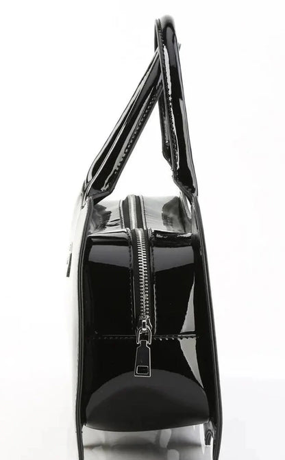 Demonia HB-115 Patent Bat Shaped Handbag