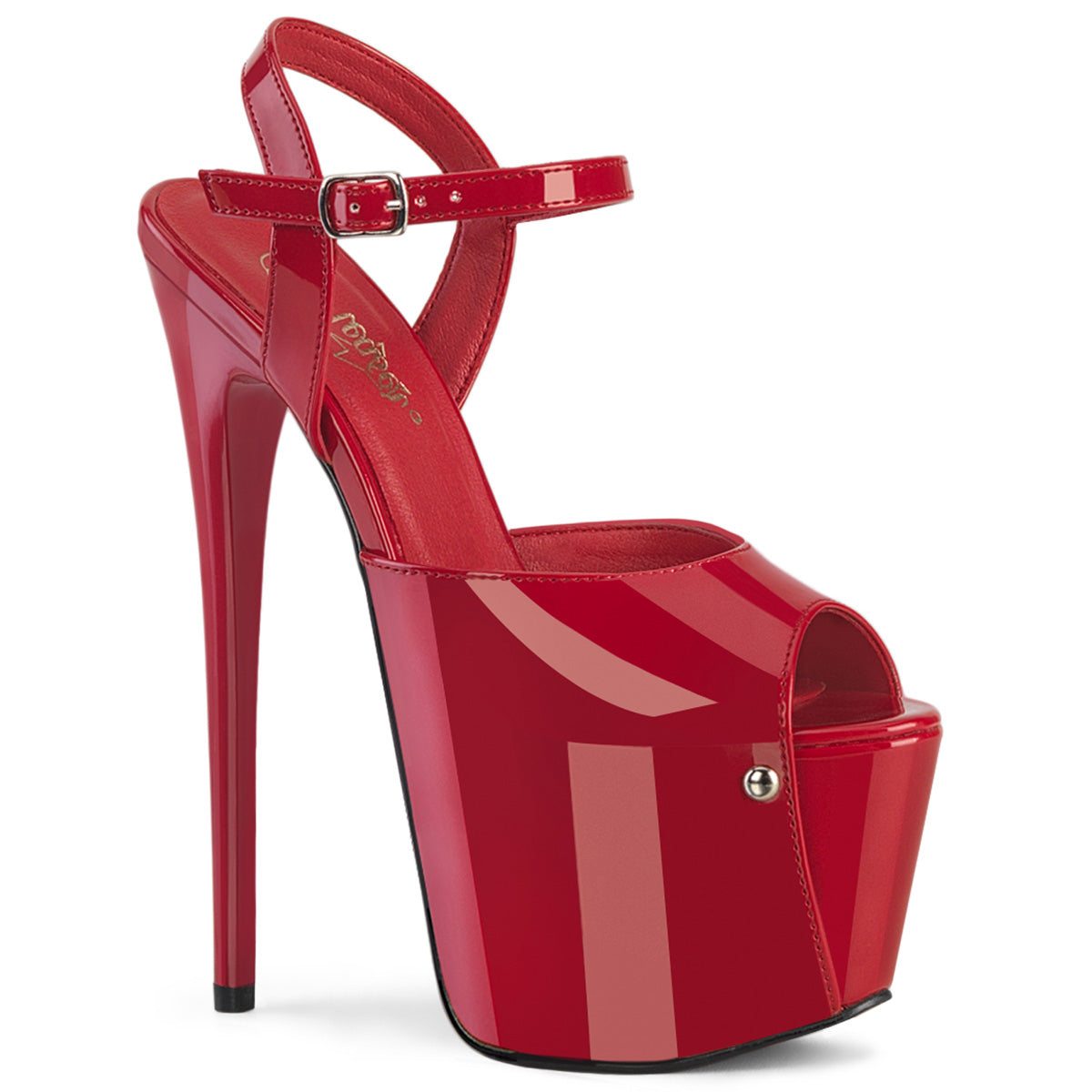 Pleaser Jubilant-09 Concealed Platform Ankle Strap Sandal