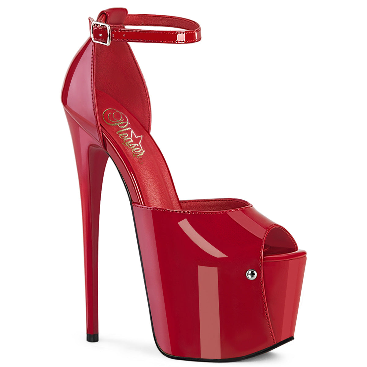 Pleaser Jubilant-15 Close Back Ankle Strap Sandal