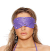 Leather Blindfold With Studs