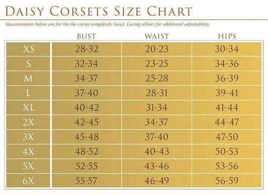 Daisy Burlesque Underwire Curvy Cut Waist Cincher Corset