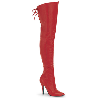 Pleaser Legend-8899 Leather Thigh High Boot