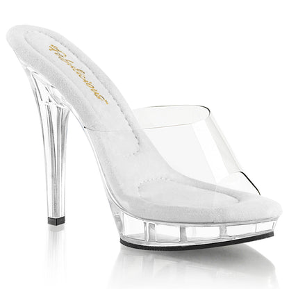 Pleaser Lip-101 Stiletto Heel Platform Slide