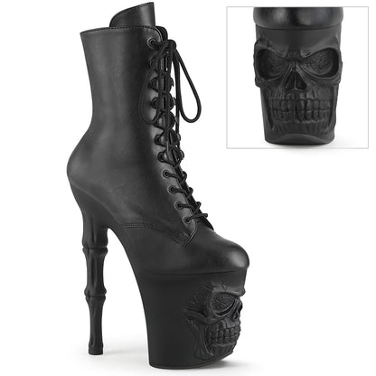 Pleaser Rapture-1020 Lace-Up Front Ankle Boot