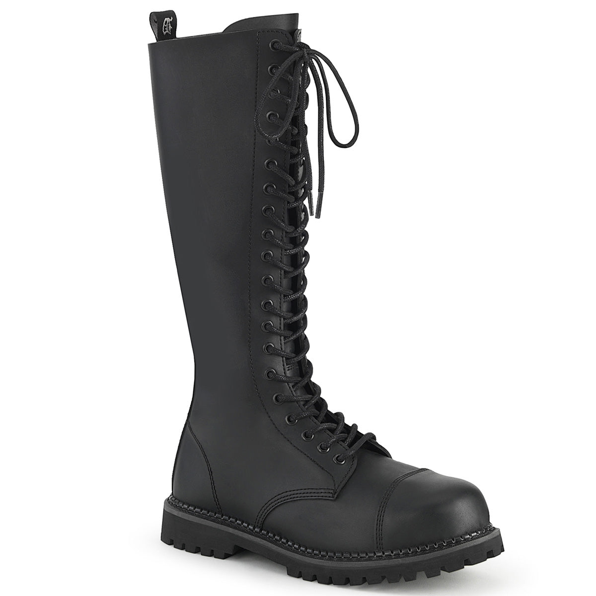 Demonia Riot-20 Unisex Steel Toe Knee Boot
